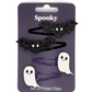 Glitter Hair Clips - Set 4 Spooky