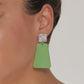 Elysian Sparkle Earring -Emerald
