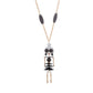 SIA Necklace - Dramatic Black