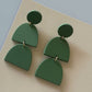 Jade Green Earrings