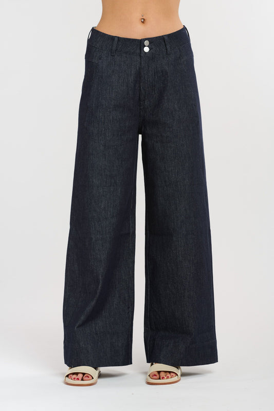 Mayfair Denin Pants - Dark Denim