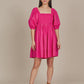 Remi Mini Dress - Raspberry