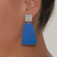 Elysian Sparkle Earring - Cobalt