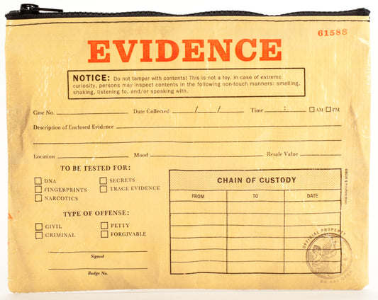 Zipper Pouch - Evidence