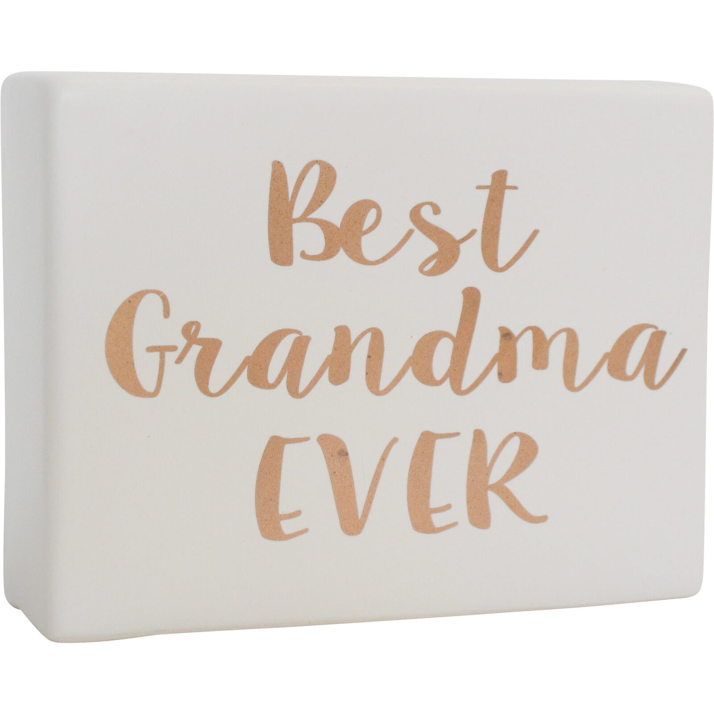 Best Grandma Ever Ceramic Plaque