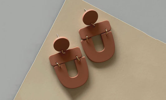 Katya Latte Earrings