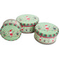 Round Dancing Elves Set of 3 tins