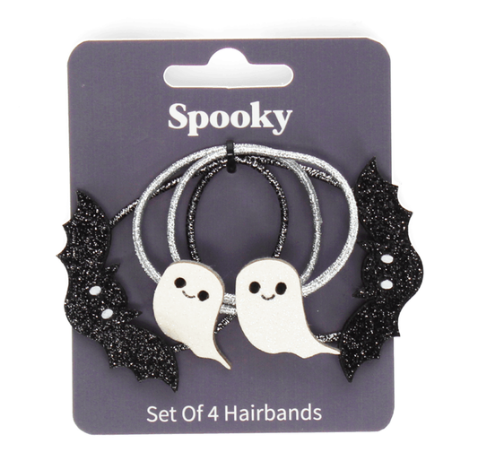 Glitter Bands - Set 4 Spooky