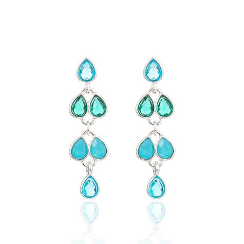 Molly Blue & Green Earrings
