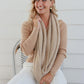 Elaina Mocca Snood Scarf