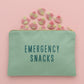 Emergency Snacks - Sea Glass Pouch