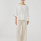 Studio Relaxed Top - Salt