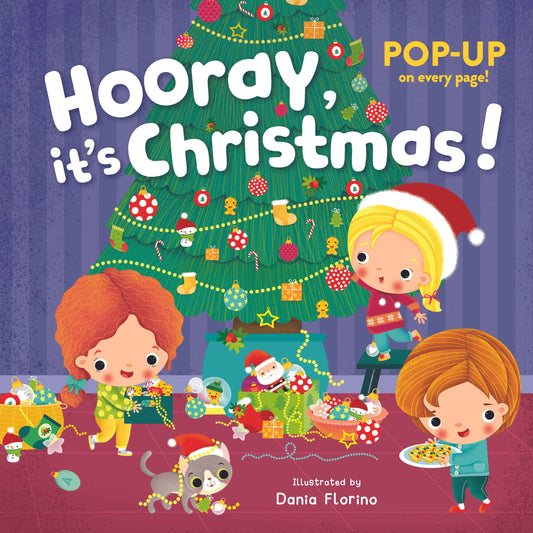 Pop Up Book - Hooray It's Christmas