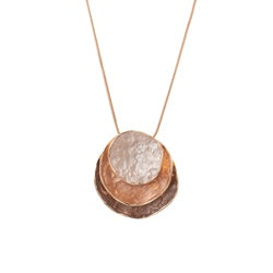 Iris Jane Necklace  Copper Earth