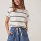 DARCY RELAXED EVERYDAY SHORT/WASHED INDIGO