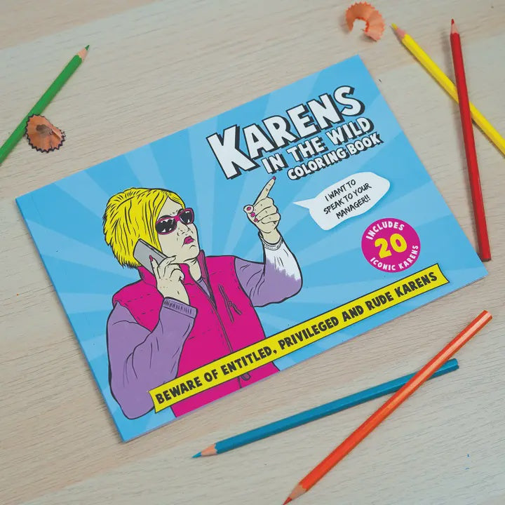 Karen's in the Wild Colouring Book