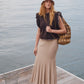 Nell Knit Skirt - Stone