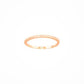 Gold Half Crystal Band