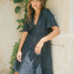 Oline Dress Navy