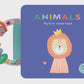Baby's World - Rattle Handle Board Book - Animals