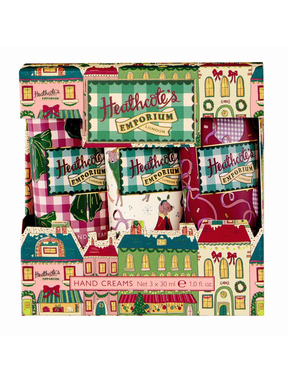 Heathcote's Emporium Festive Hand Cream Trio