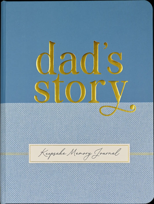 Dad's Story Keepsake Memory Journal