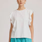 Francia Frill Tank White