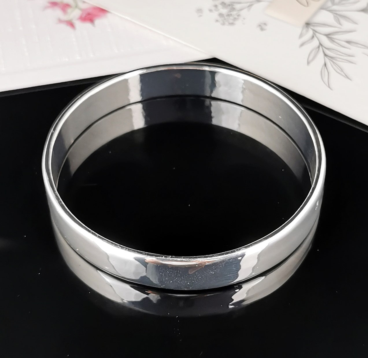 Madeline Silver Bangle
