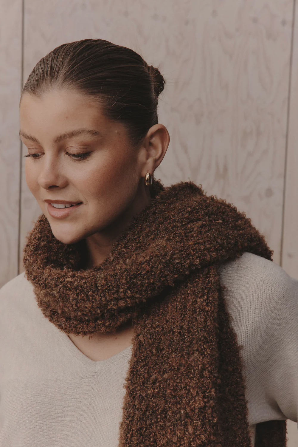 Naviva Scarf - tobacco