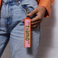 Pink Green Orange Tiamo Love Keychain