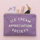 Ice Cream Appreciation Society - Lavender Pouch