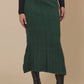 Hera Knit Skirt - Pine