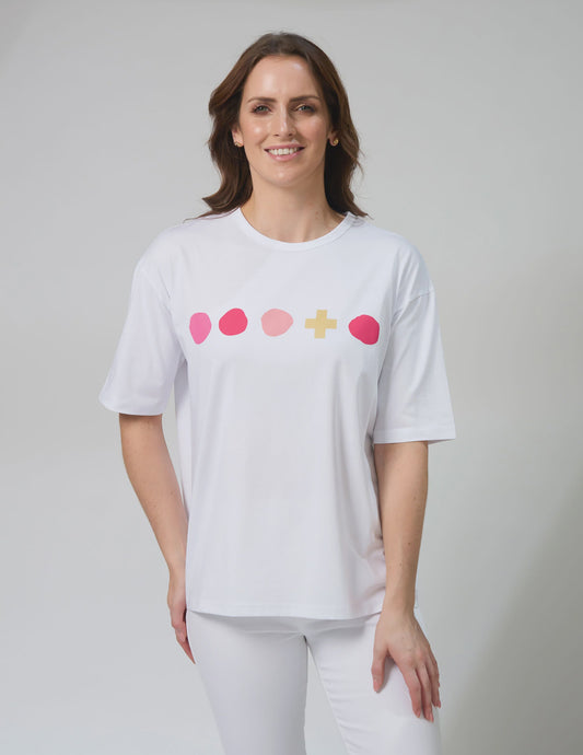 Porter Tee Isola Bella - White