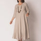 Brontie Linen Dress Latte