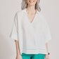 Miramar Collared Top White