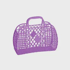 Willow Retro Basket Purple