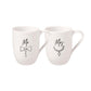 Villeroy & Boch Statement Mugs: Mr and Mrs Set 2pcs.