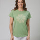 Classic Tee Ibiza Bloom - Vintage Green