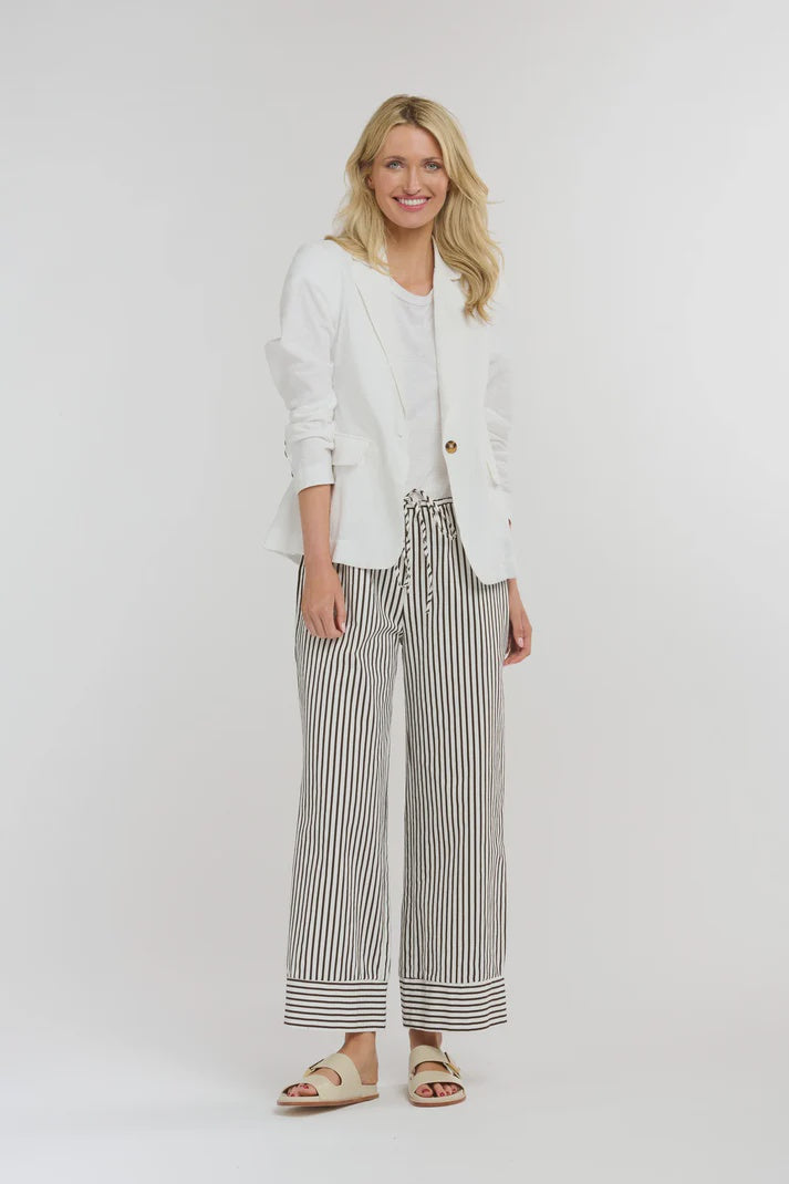 Harrison Stripe Pant - Navy
