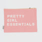Canvas Pouch Pretty Girl Essentials