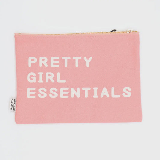 Canvas Pouch Pretty Girl Essentials