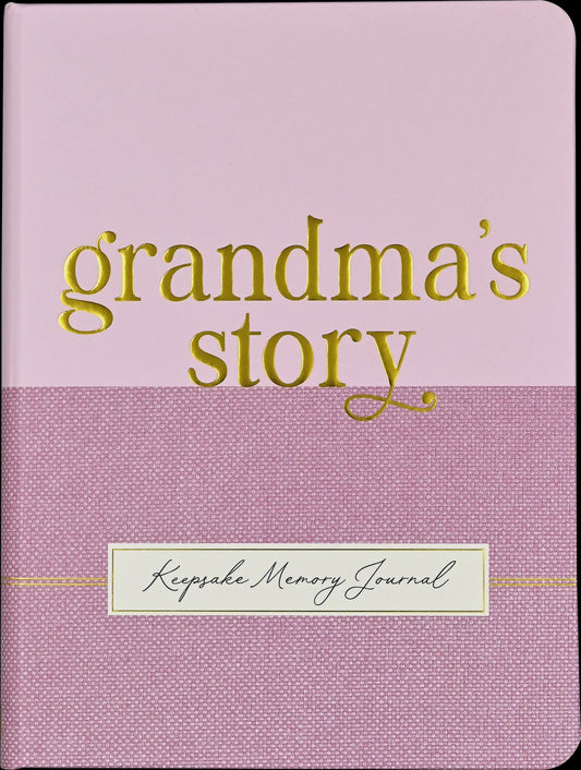 Grandma's Story Keepsake Memory Journal