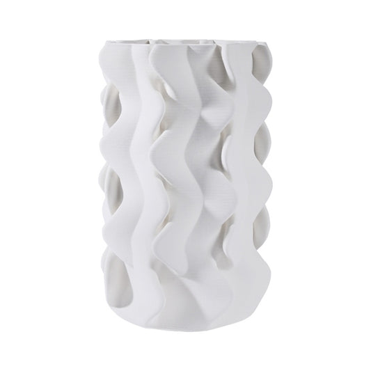 ARTE BISQUE CERAMIC LINEAR VASE LARGE
