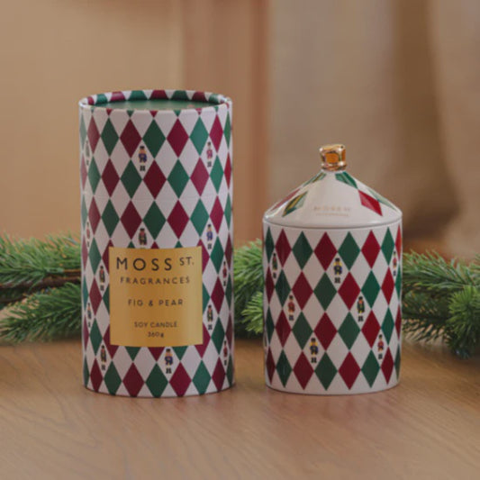 Fig & Pear Ceramic Candle 360g