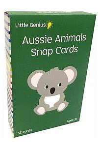 Little Genius Snap Cards - Aussie Animals