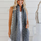 Huds Dark Charcoal Scarf