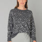 BRAELYN DARK GREY GLITTER JUMPER