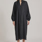 Bajau Button Dress - Black
