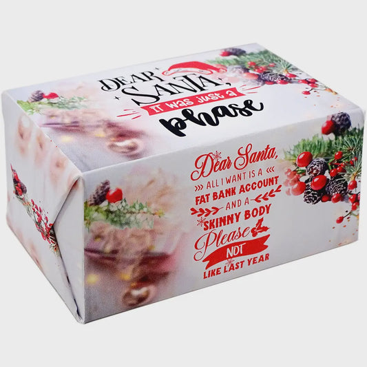 Dear Santa, It Was Just a Phase Soap Bar