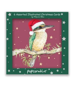 Australina Christmas Cards Box Green